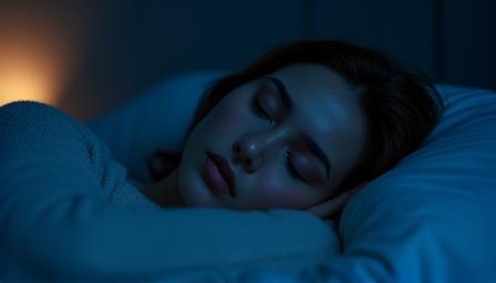 Personne dormant paisiblement